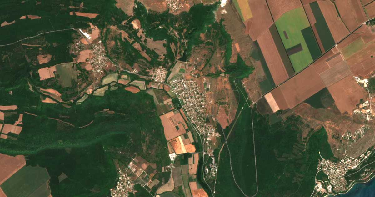 Carte satellite de Obrochishte