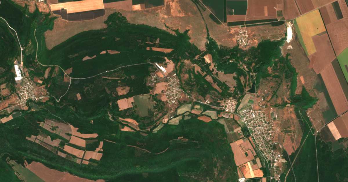 Carte satellite de Tsarkva
