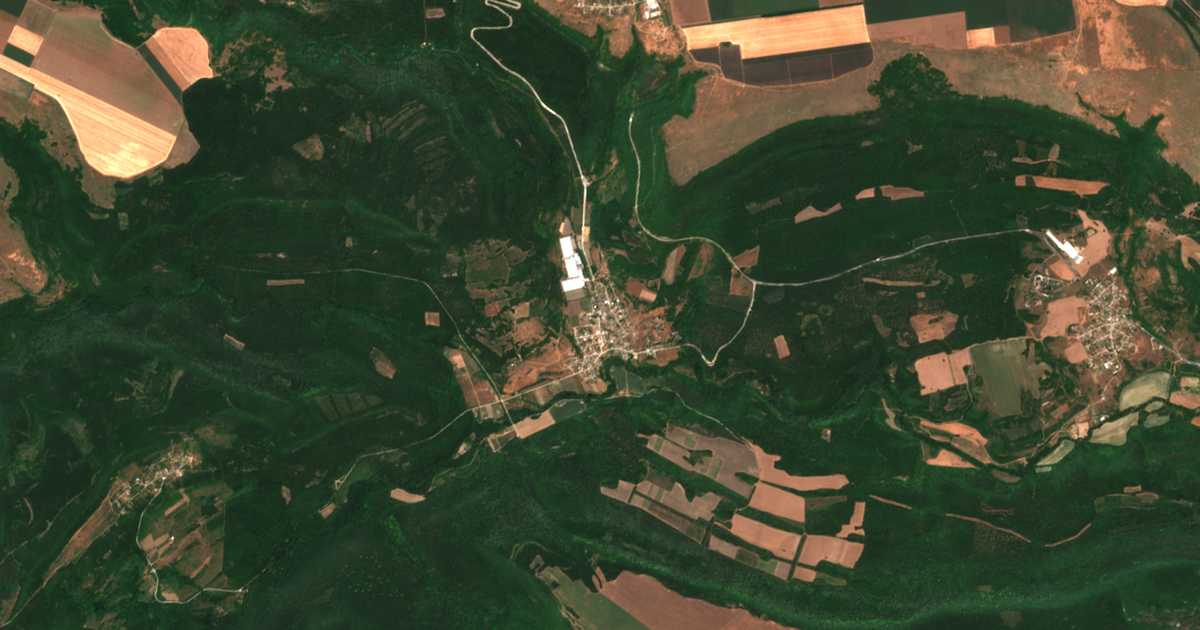 Carte satellite de Batovo