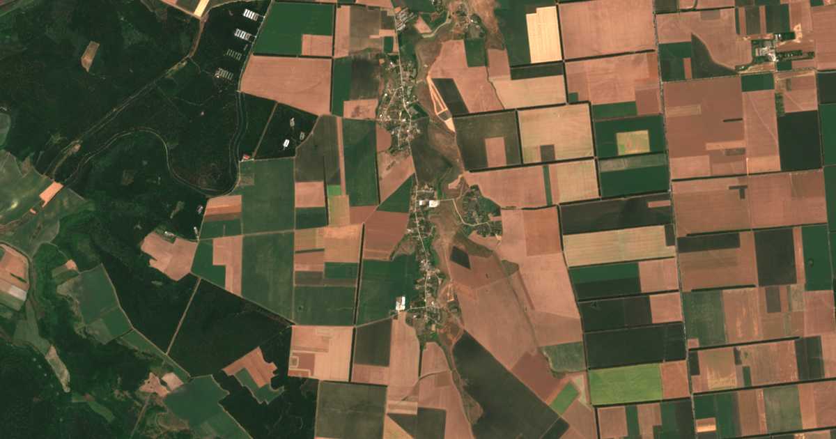 Carte satellite de Draganovo