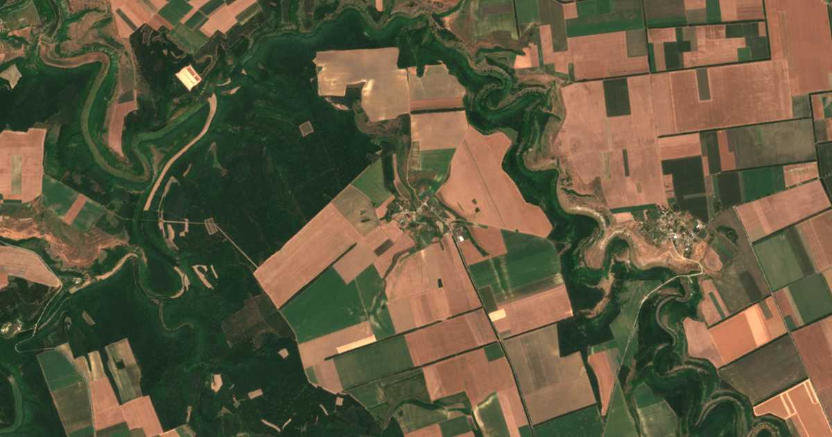 Carte satellite de Kragulevo
