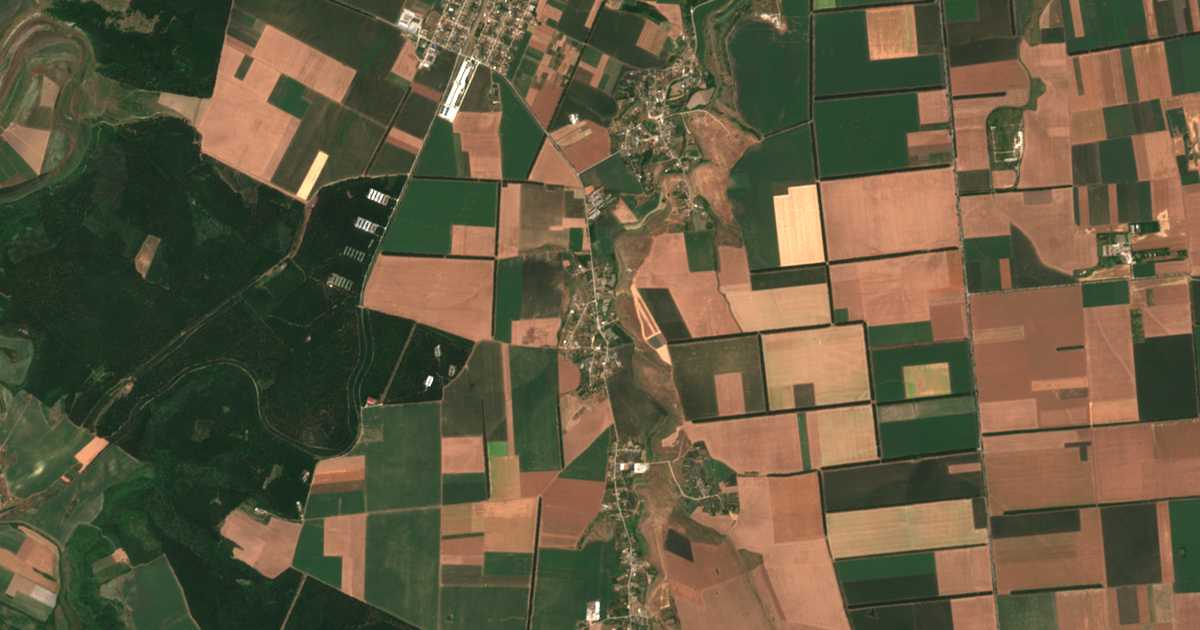 Carte satellite de Opanets
