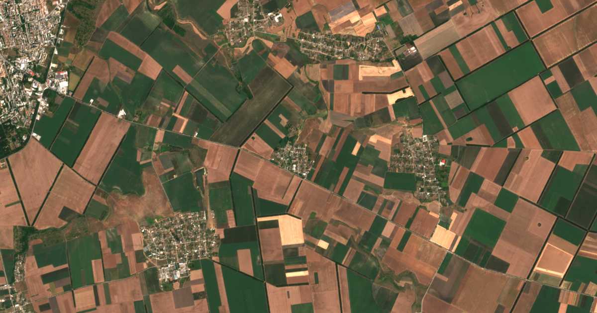 Carte satellite de Primortsi