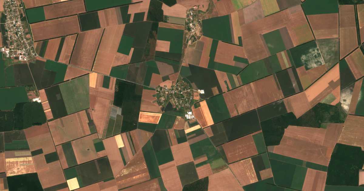 Carte satellite de Slaveevo
