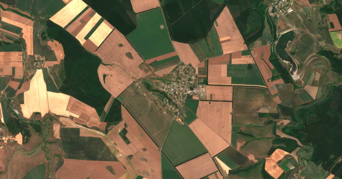 Carte satellite de Vedrina