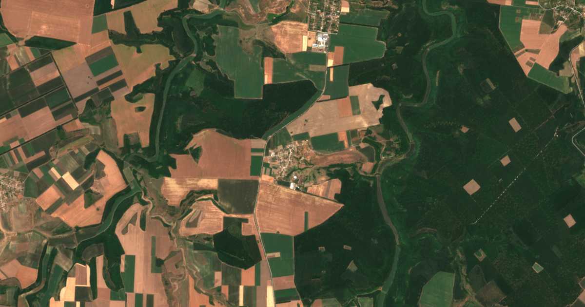 Carte satellite de Vodnyantsi