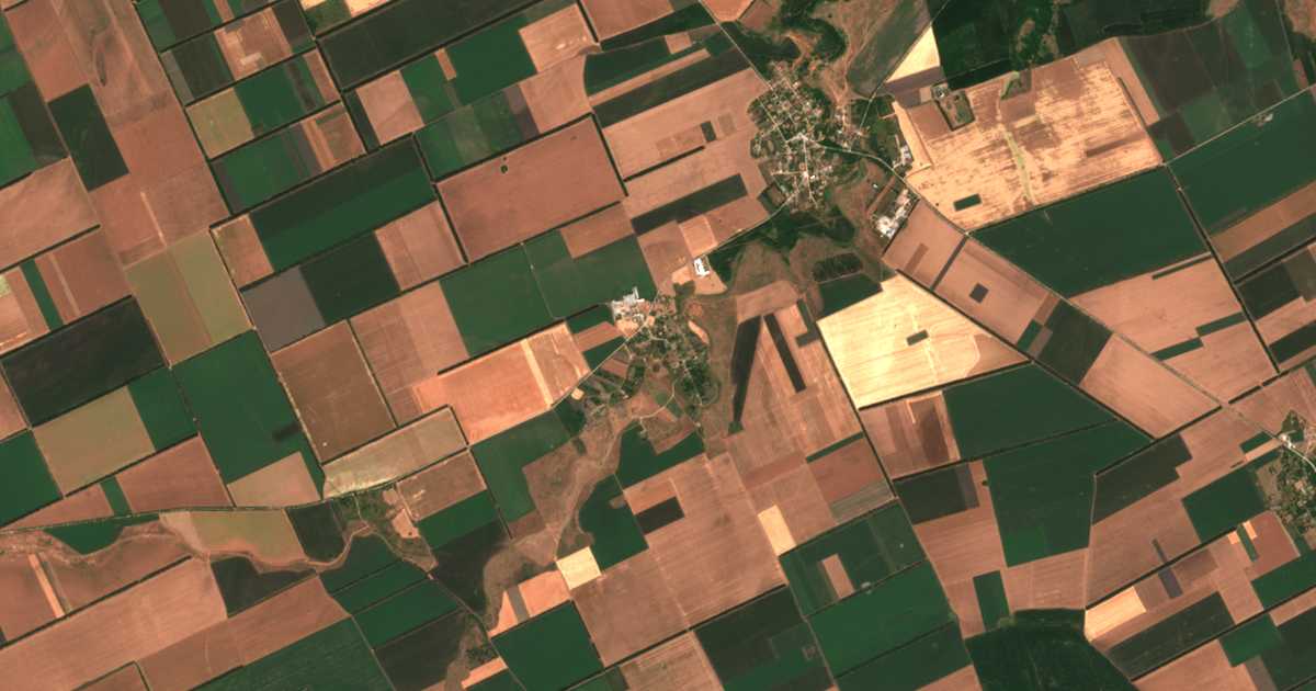 Carte satellite de Balkantsi