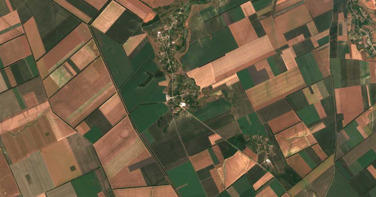 Carte satellite de Gradini