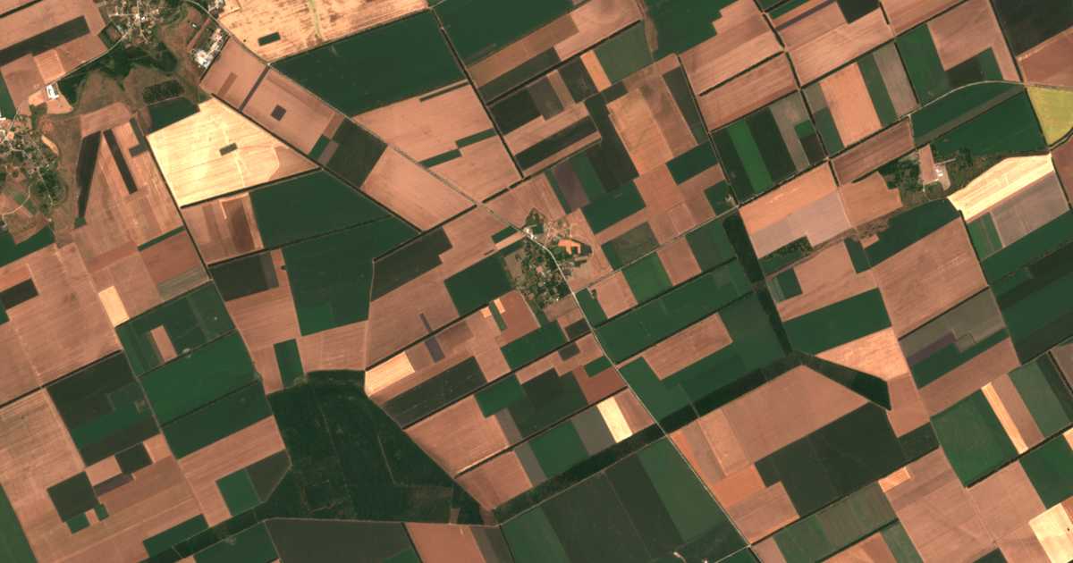 Carte satellite de Konare