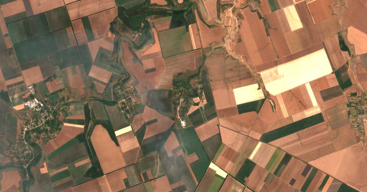 Carte satellite de Kraište