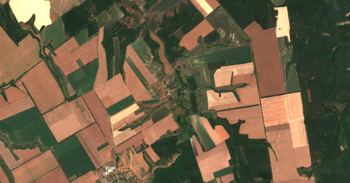 Carte satellite de Loznitsa