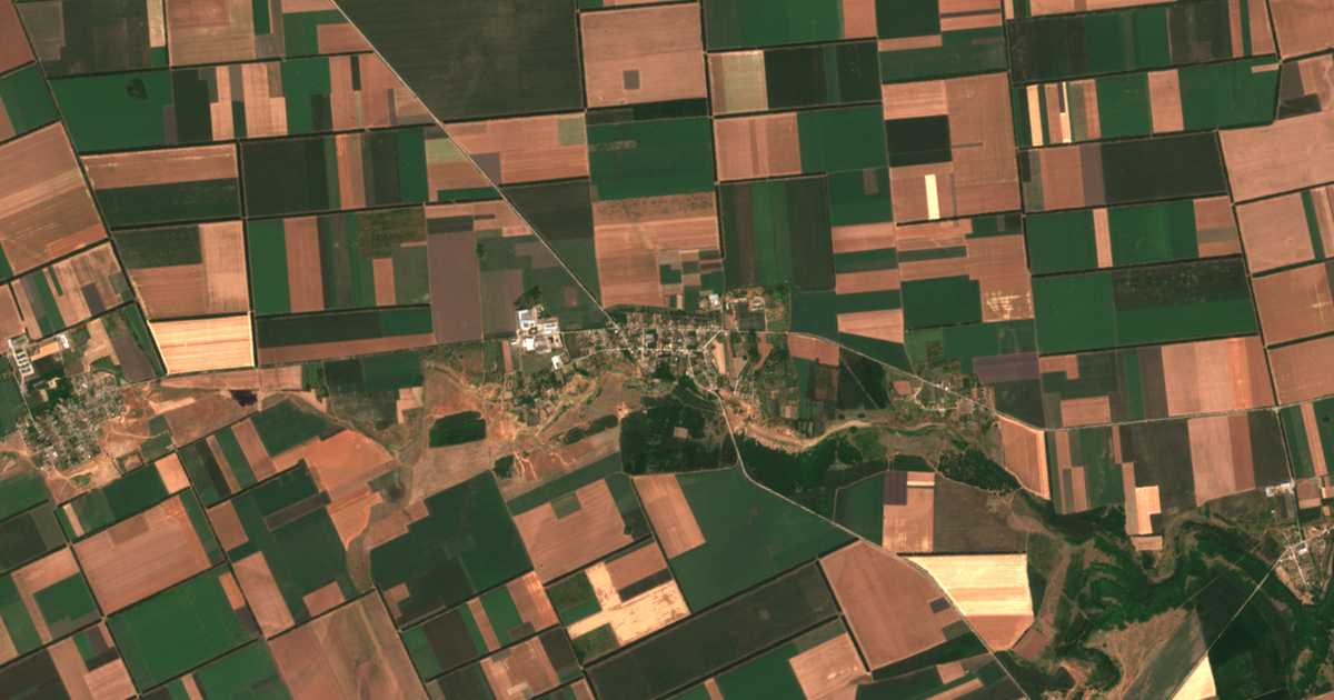 Carte satellite de Preselentsi