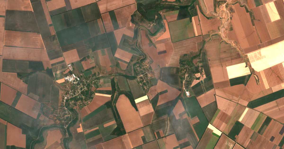 Carte satellite de Rosen