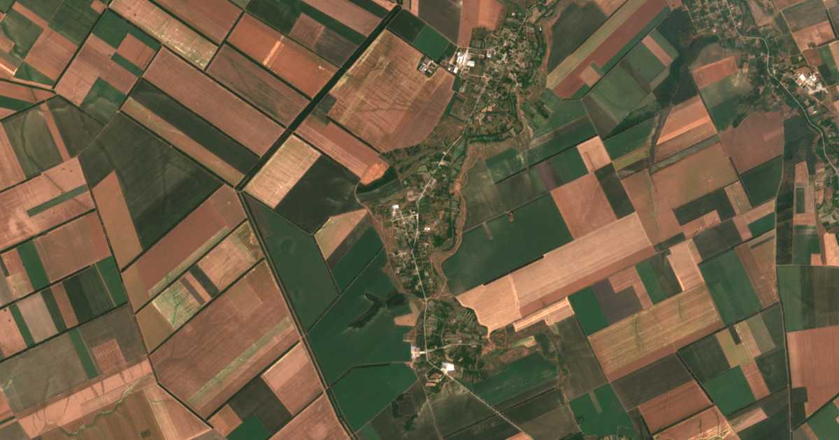 Carte satellite de Snop