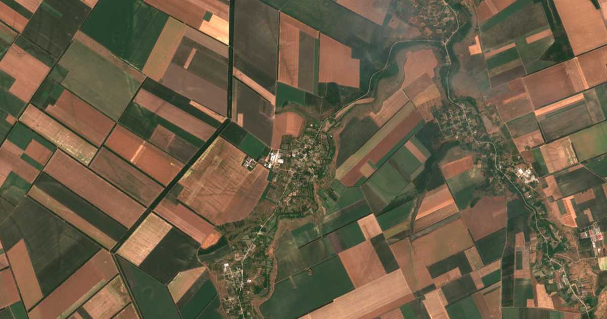 Carte satellite de Zhiten