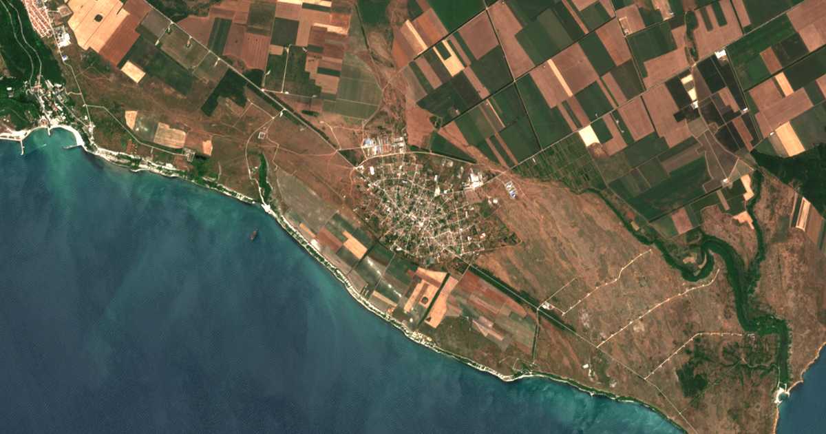 Carte satellite de Balgarevo