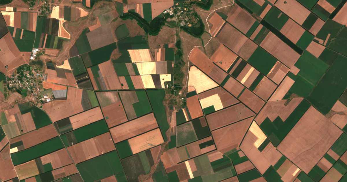 Carte satellite de Irechek