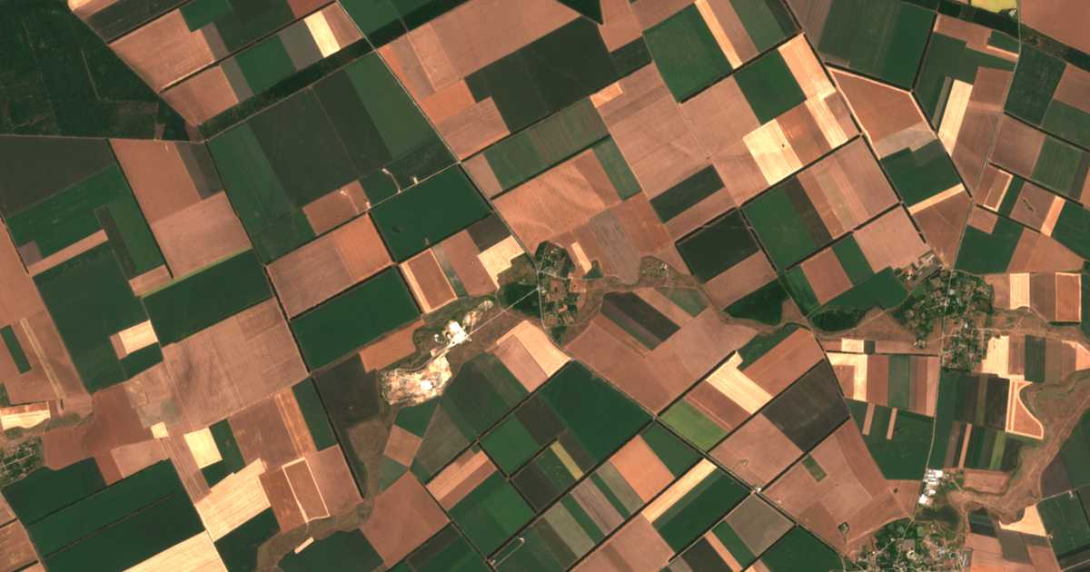 Carte satellite de Krupen