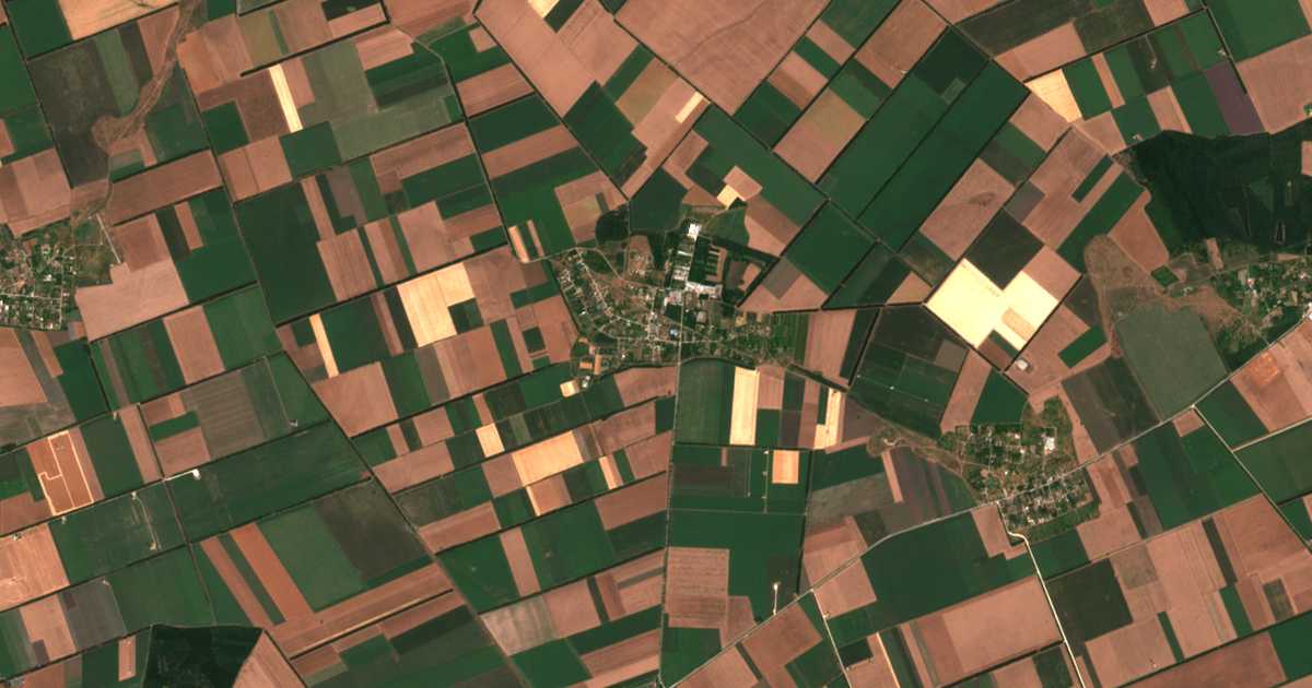Carte satellite de Rakovski