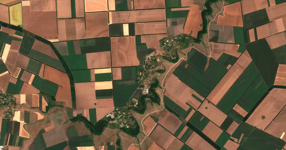 Carte satellite de Vidno