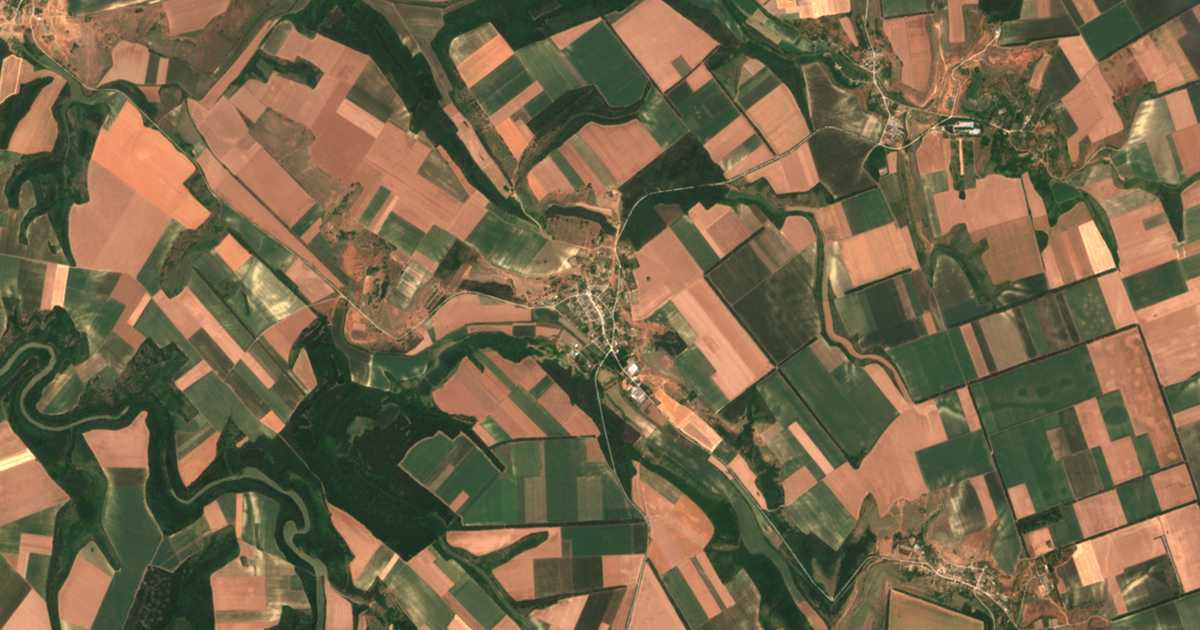 Carte satellite de Koriten