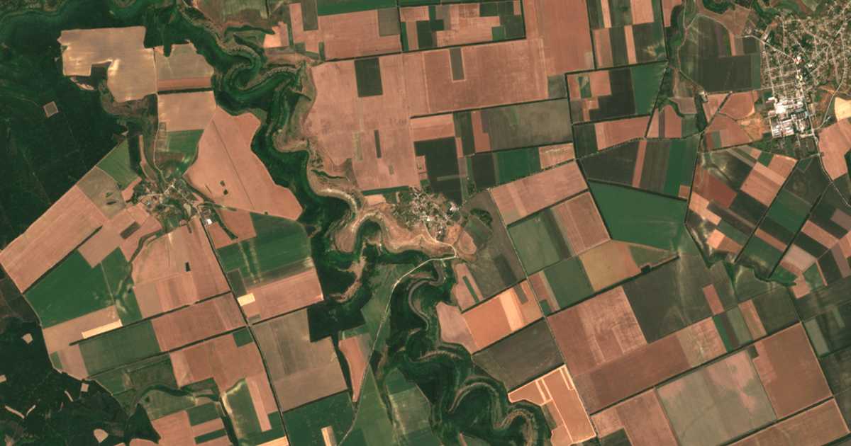 Carte satellite de Severtsi
