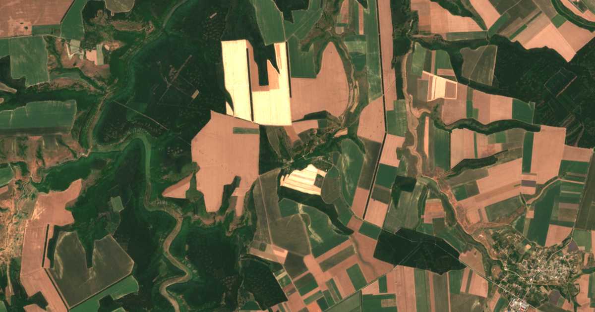 Carte satellite de Zimnica