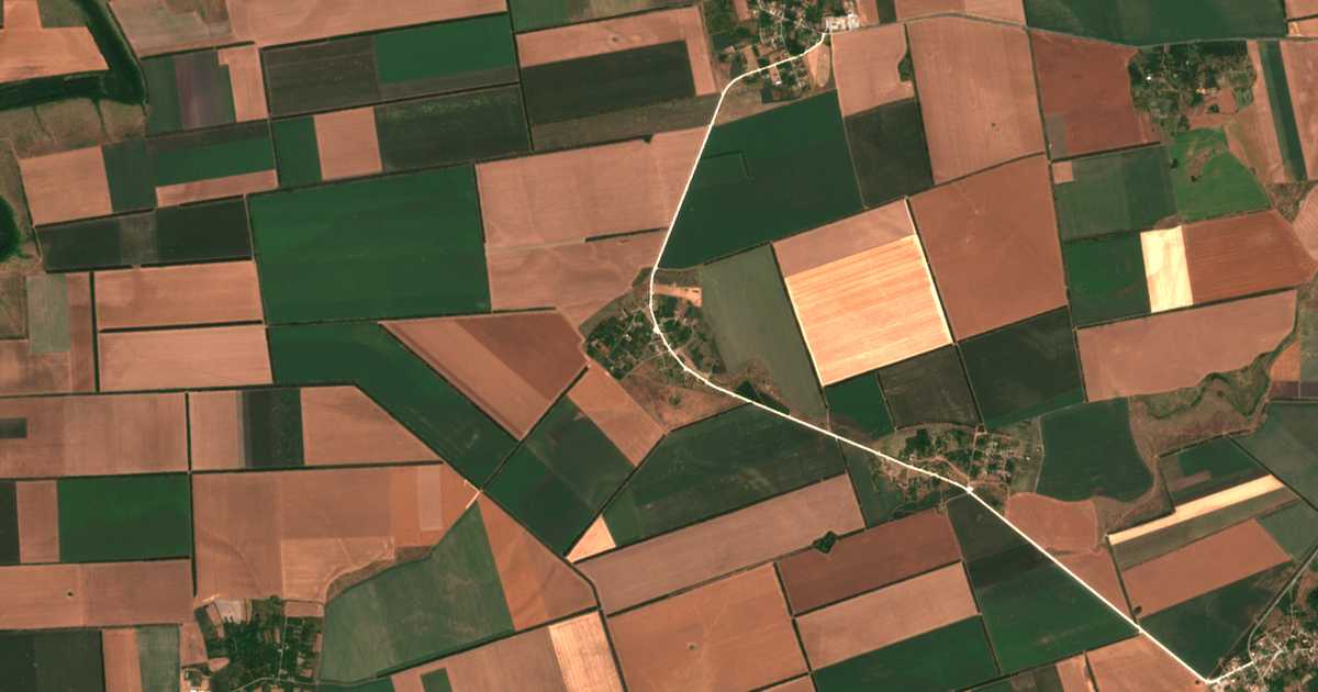 Carte satellite de Chernomortsi