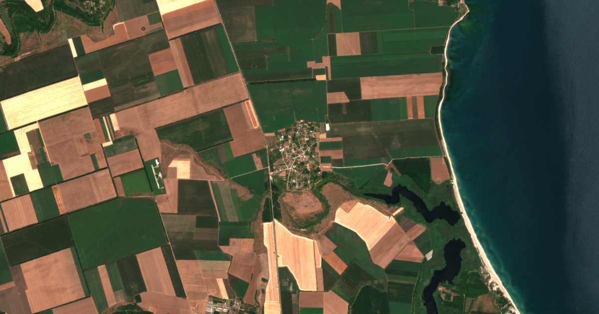 Carte satellite de Ezerets