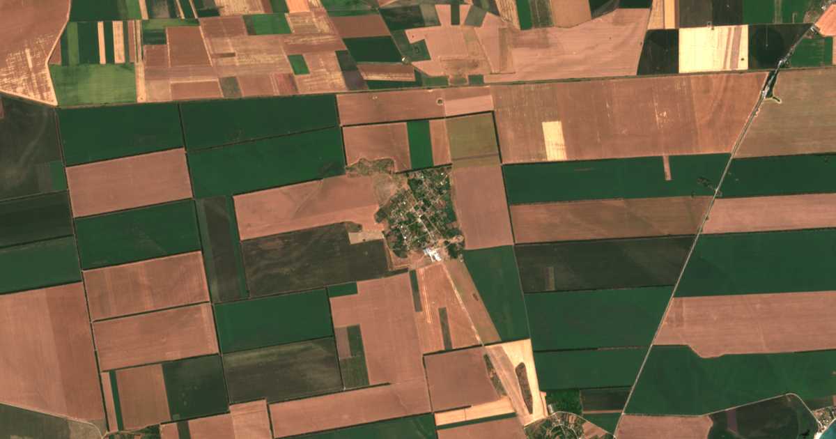 Carte satellite de Granichar