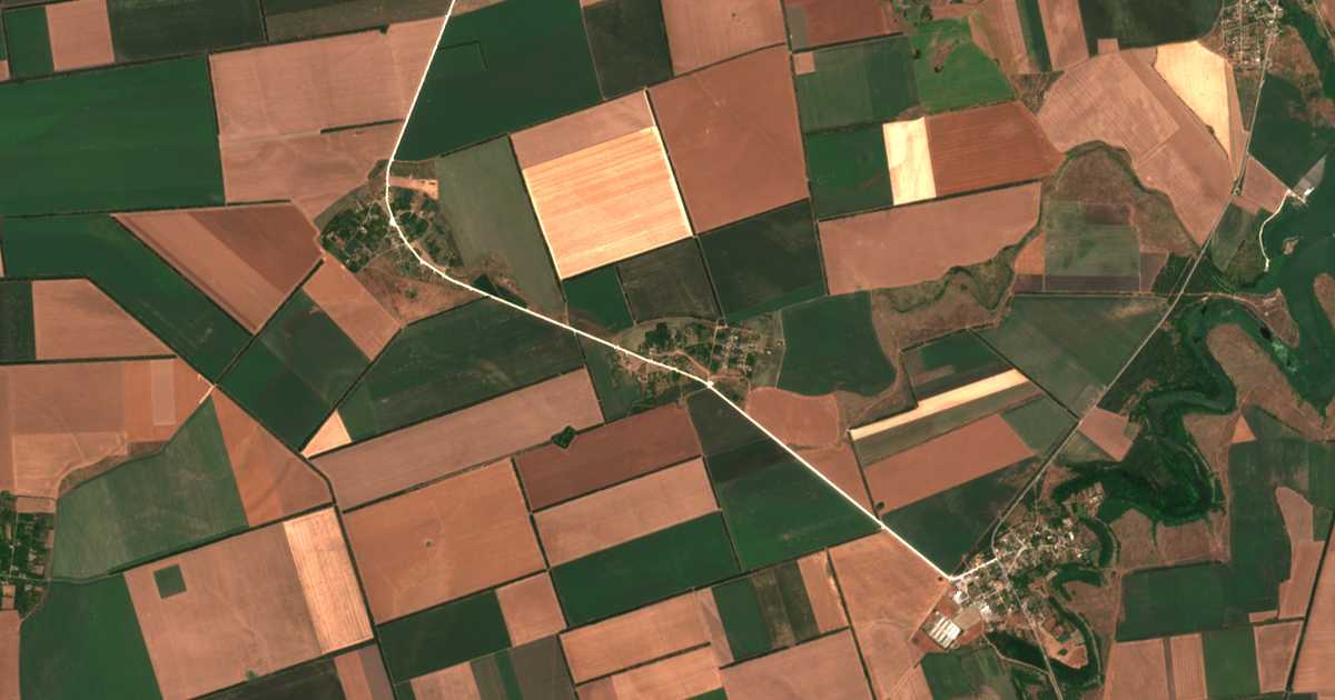 Carte satellite de Smin