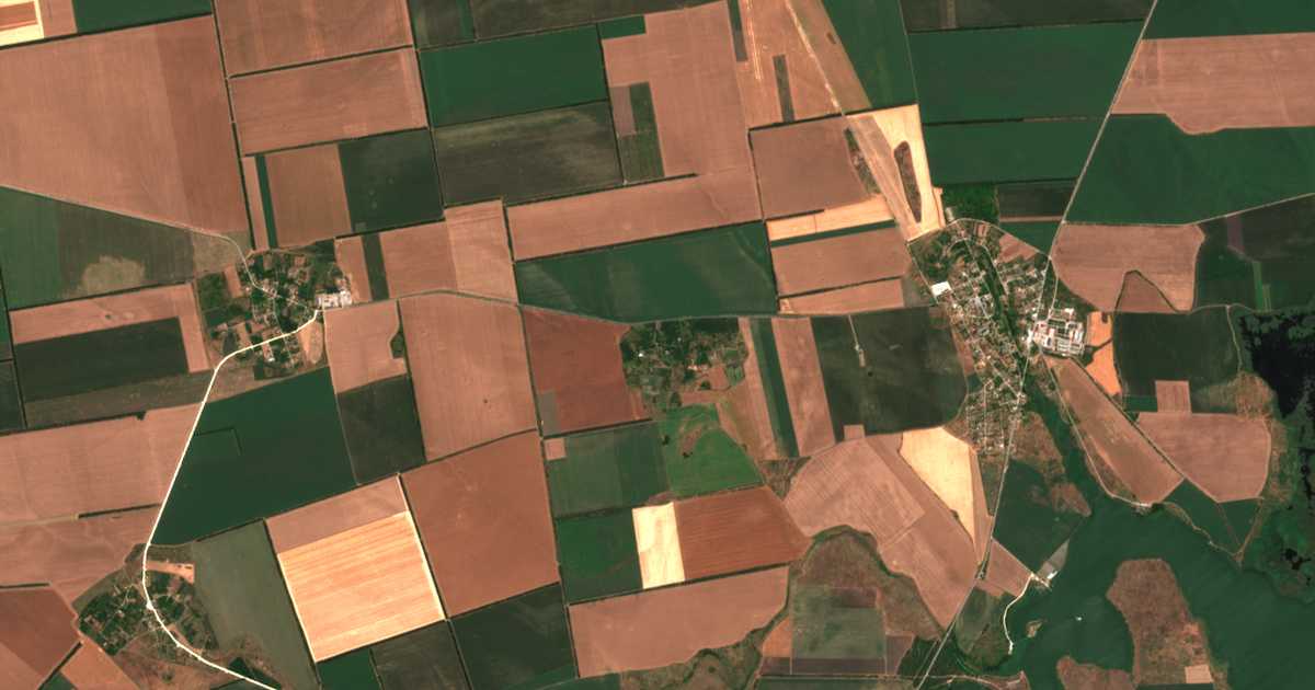 Carte satellite de Staevtsi