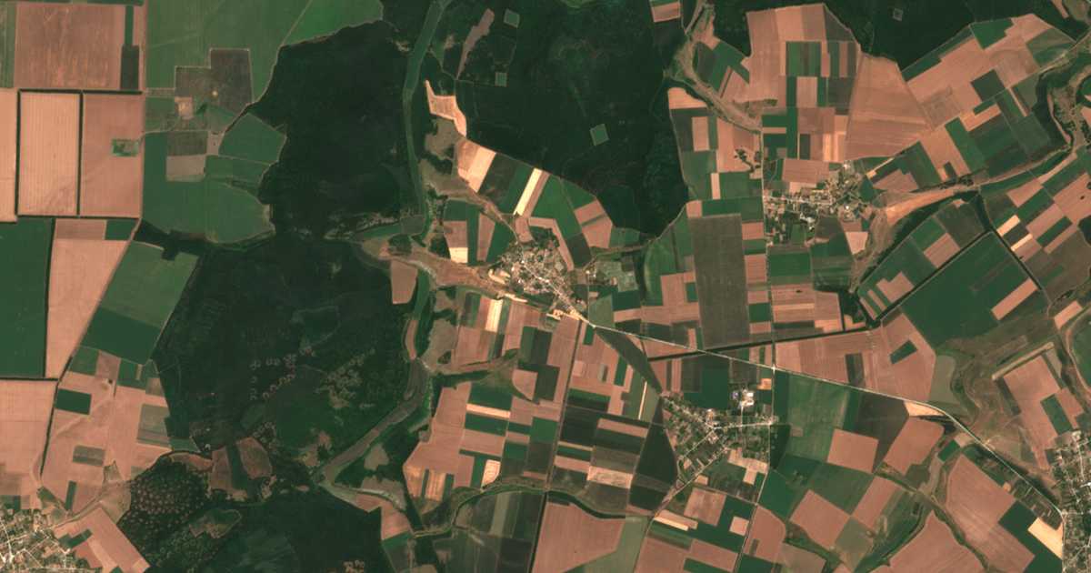 Carte satellite de Gradnitsa
