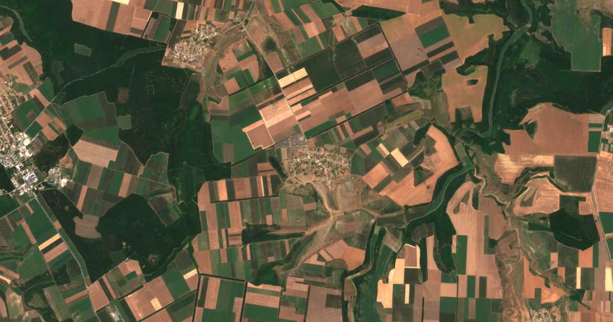 Carte satellite de Popgruevo