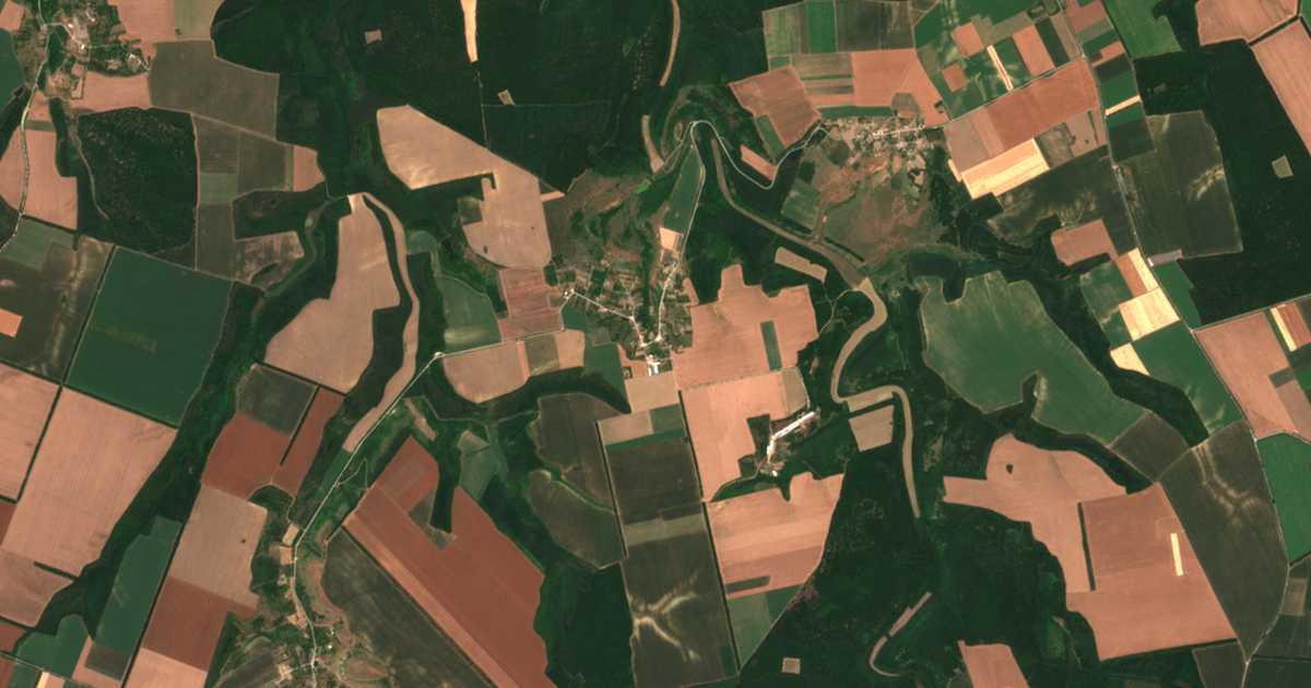Carte satellite de Surnets