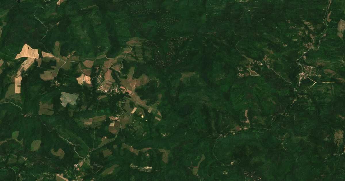 Carte satellite de Bilkini