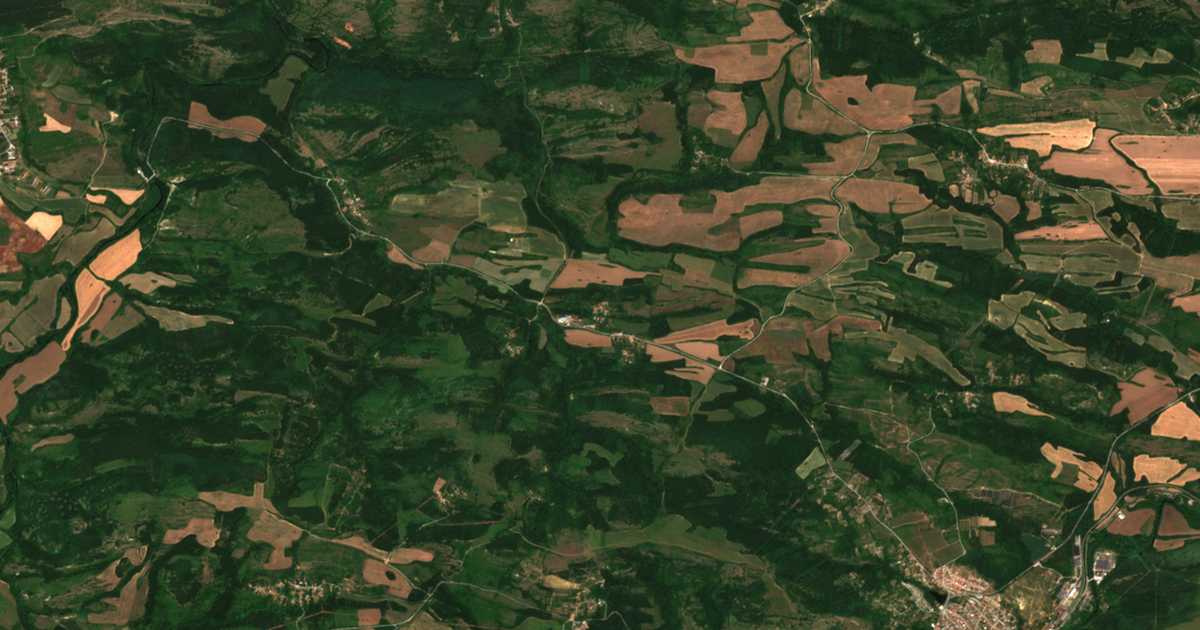 Carte satellite de Denchevtsi