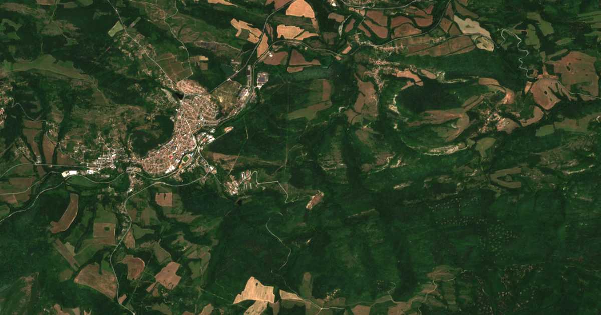 Carte satellite de Gurnya