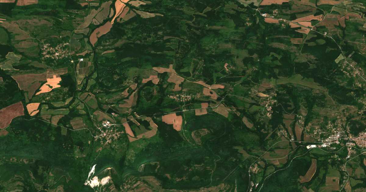 Carte satellite de Karaivantsa
