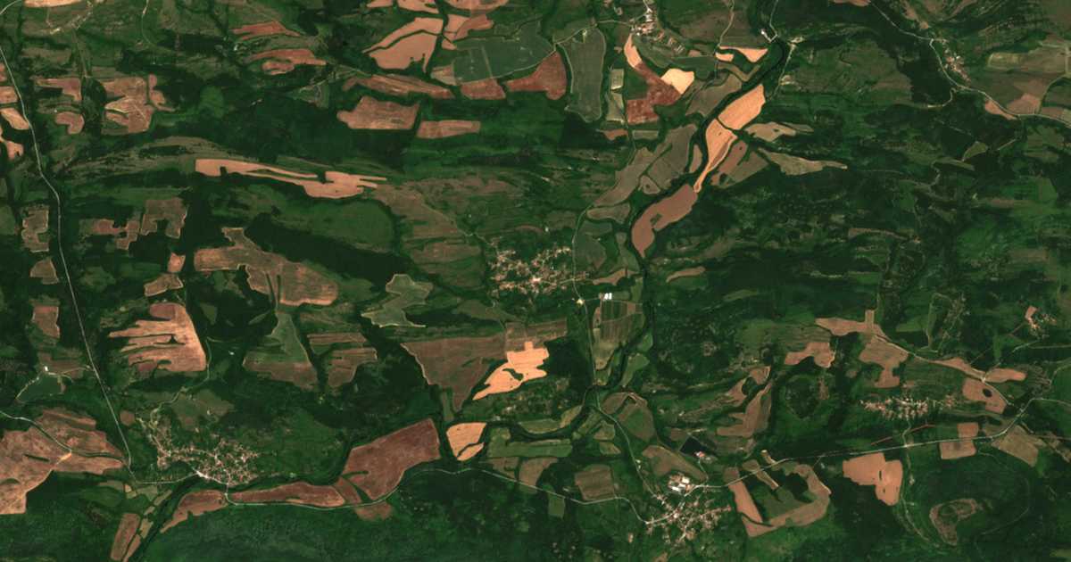 Carte satellite de Slaveykovo