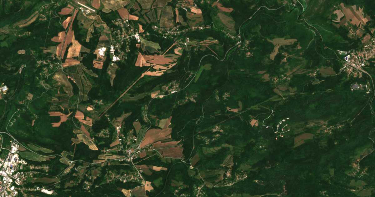 Carte satellite de Todorcheta