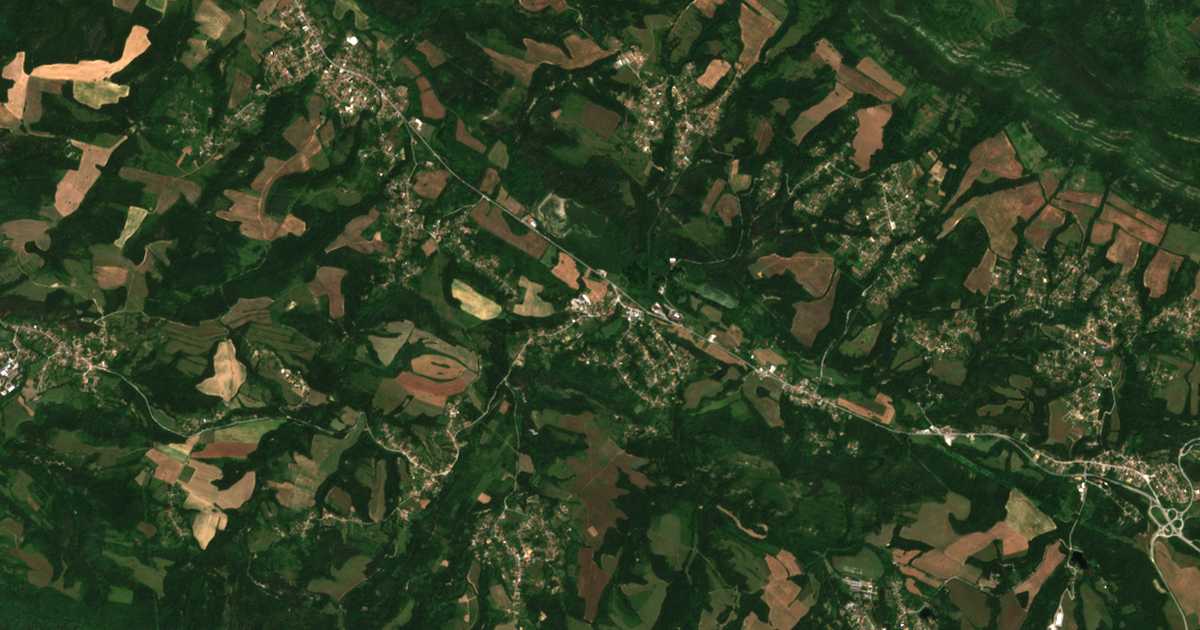 Carte satellite de Vranilovtsi
