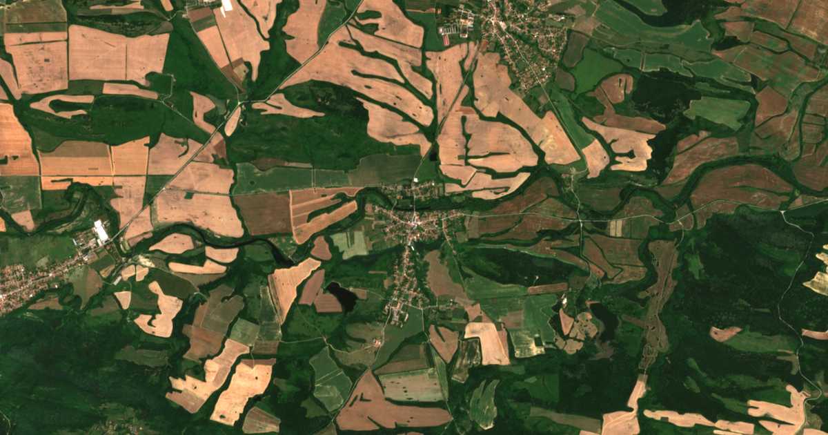 Carte satellite de Dushevo