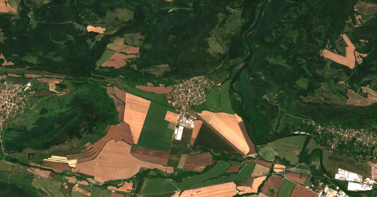 Carte satellite de Kormyansko