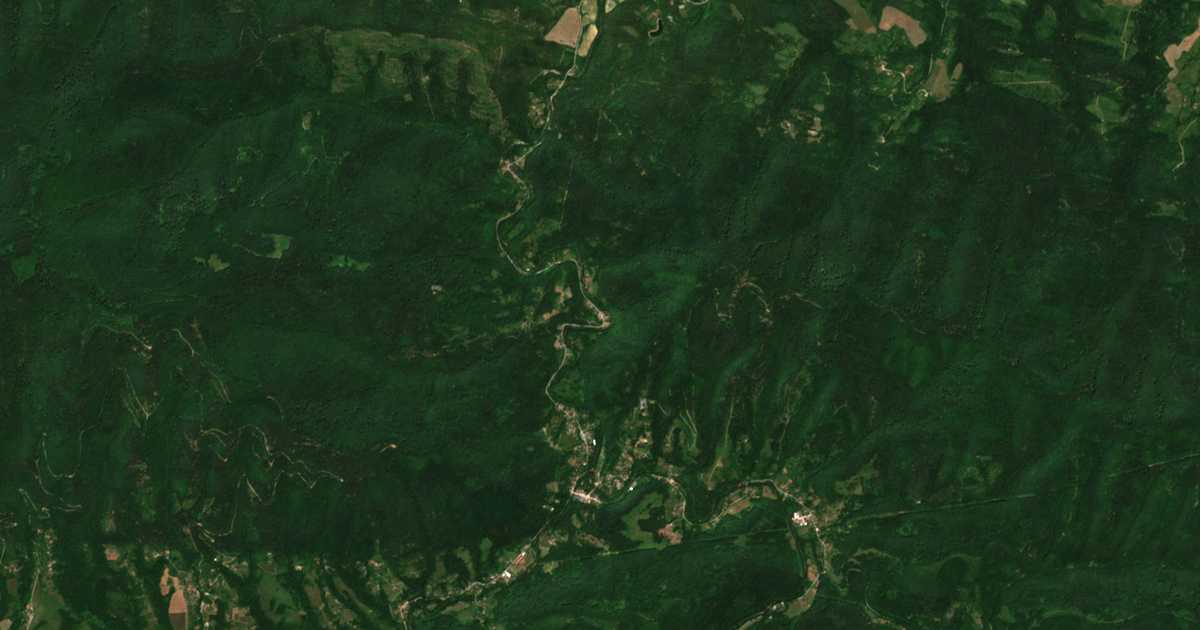 Carte satellite de Popska