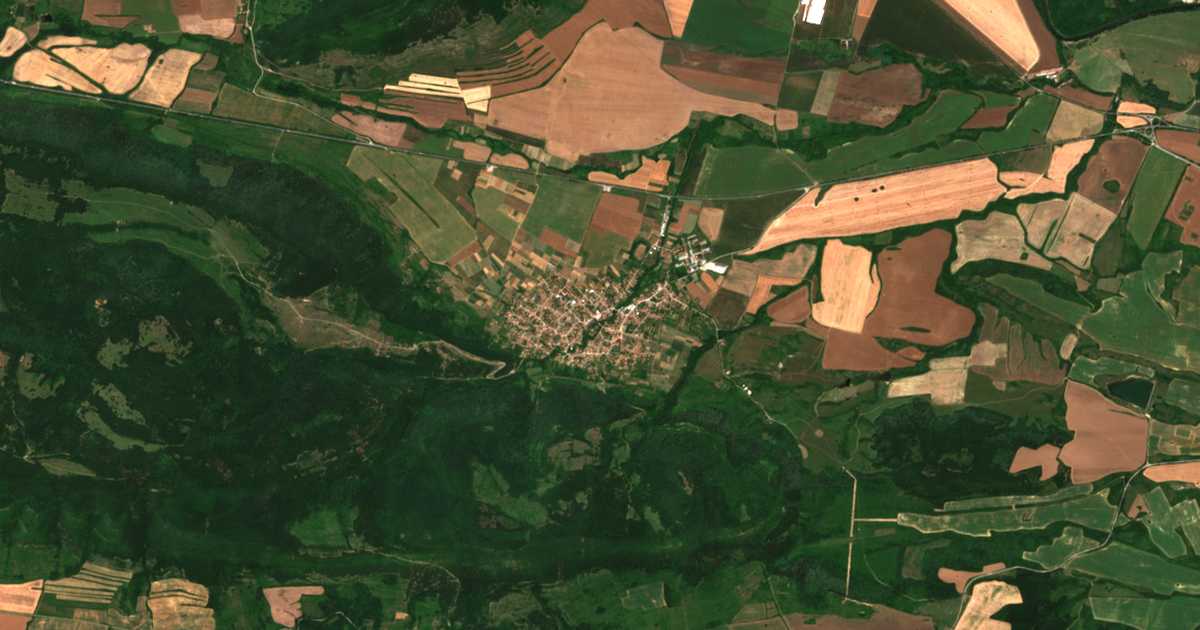 Carte satellite de Ryahovtsite