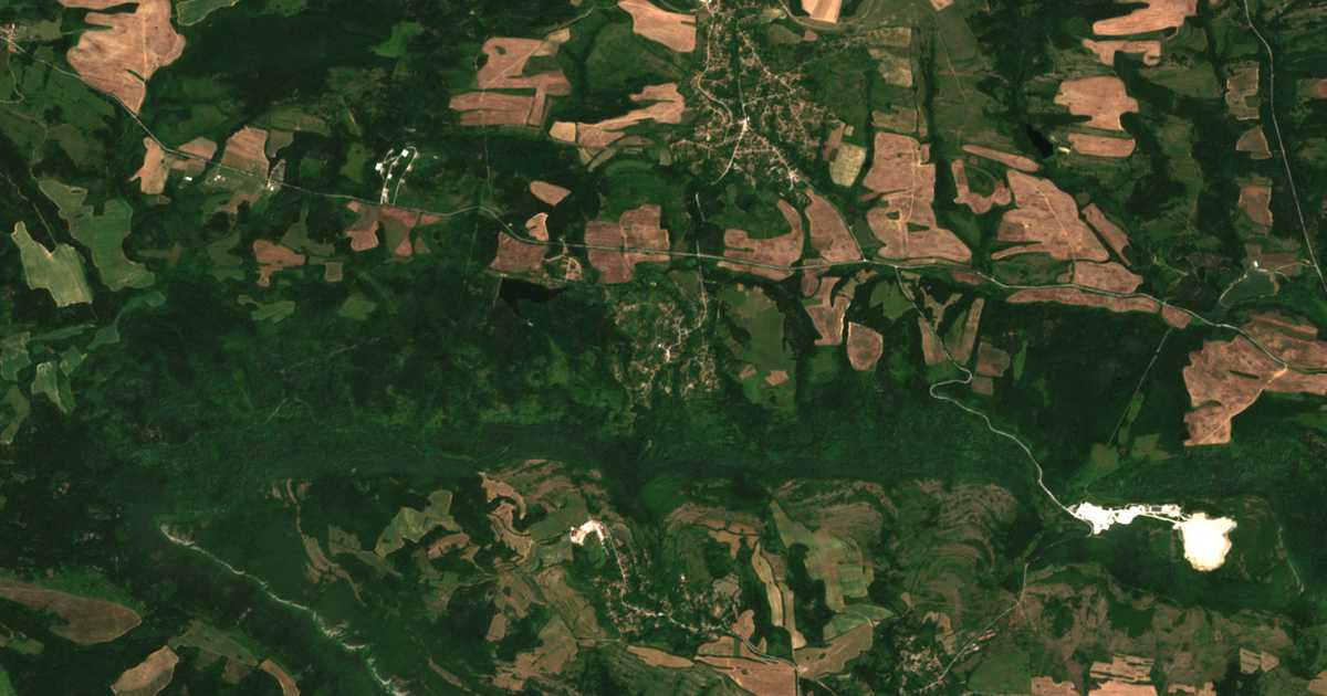 Carte satellite de Tarhovo