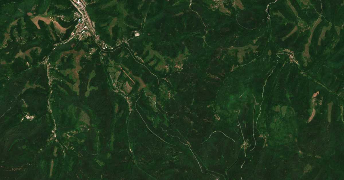 Carte satellite de Brezhnitsite