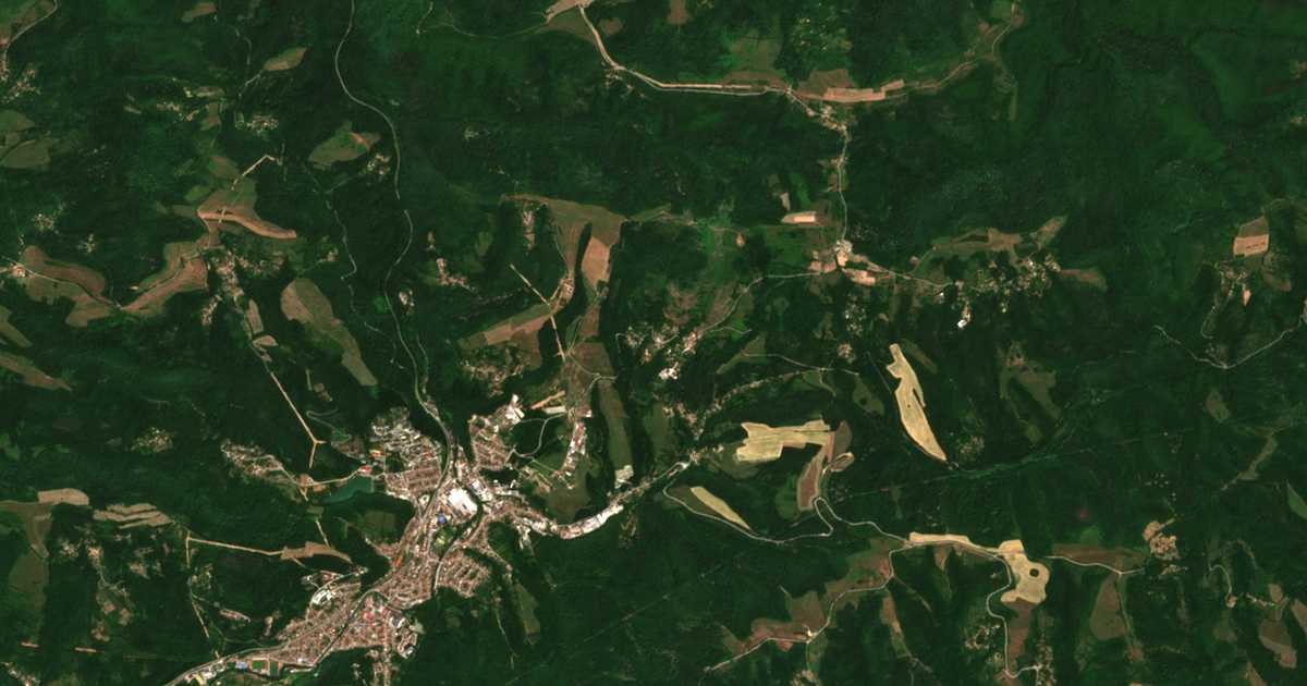 Carte satellite de Chernovruh