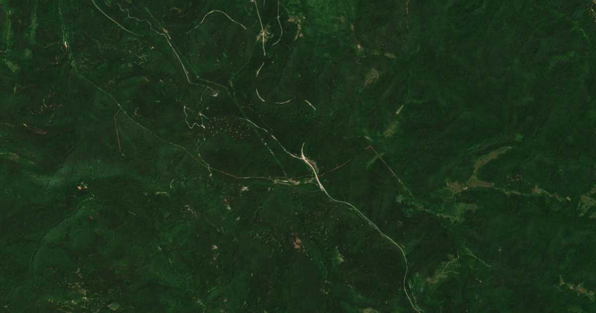 Carte satellite de Krustets